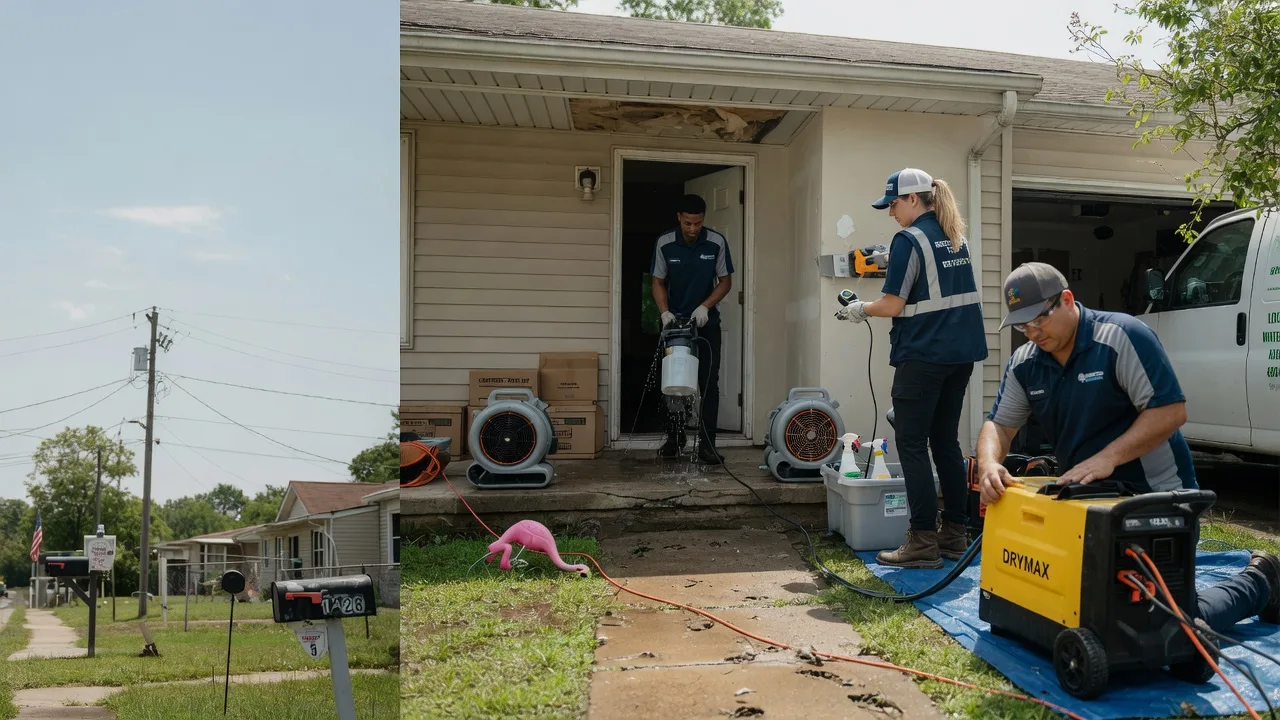 Storm Damage Water Removal in Bridge City, TX near me
